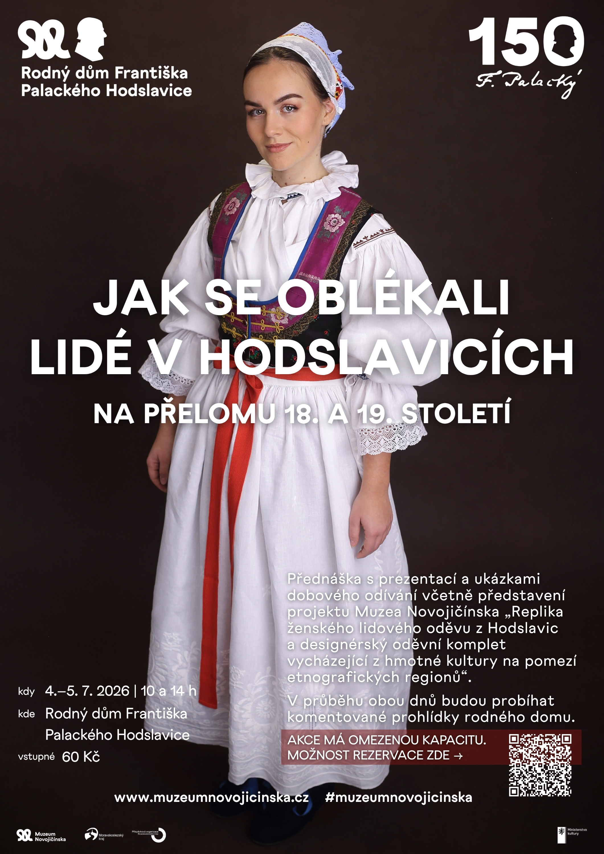 TISK plakát Oblékání v Hodslavicích A3 QR